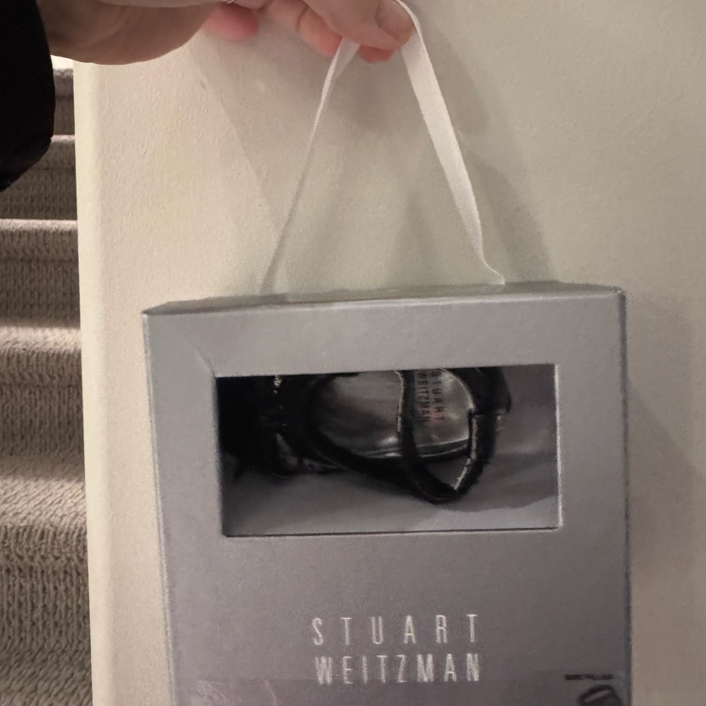 Stuart Weitzman Black Shoes - Picture 1 of 4